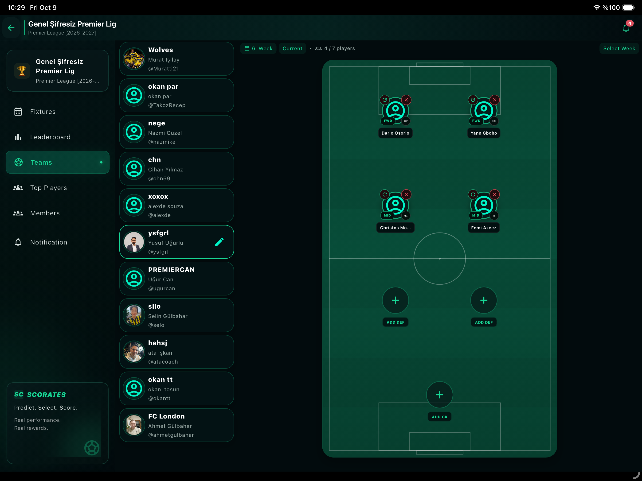 Scorates iPad ekran görüntüsü 11